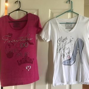Bundle deal!! Two Disney women’s shirts!